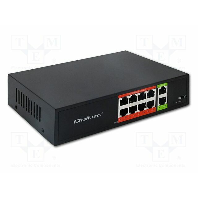 Switch Ethernet; IEC C13,RJ45 socket