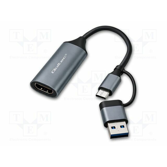 Adapter; HDMI socket,USB A plug