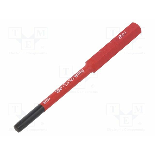 Interchangeable blade; insulated; Torx® PLUS; 20IP