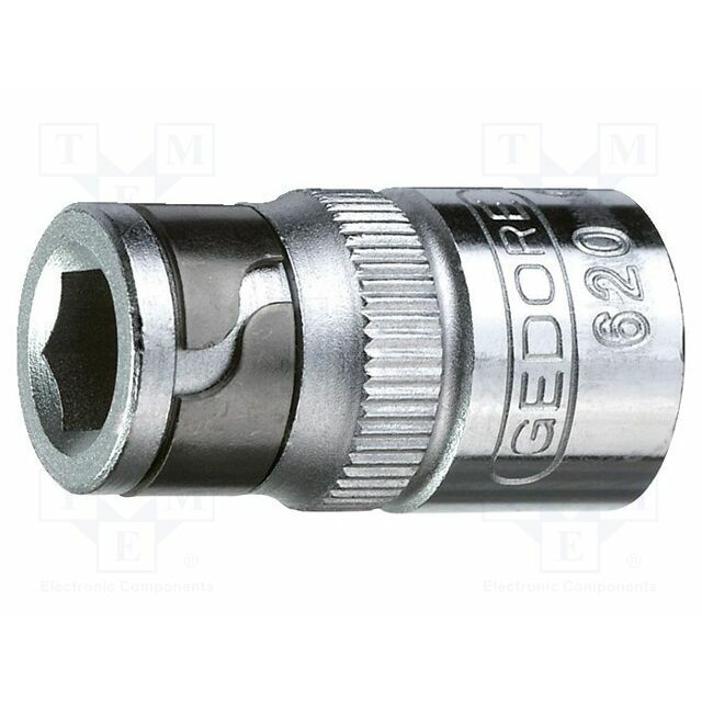 Adapter bit; hexagonal; HEX 1/4"; square