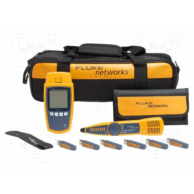 FLUKE NETWORKS Tester: LAN wiring; LCD