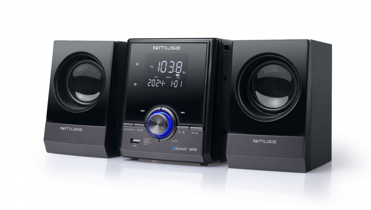 MUSE MICRO SYSTEM M-38BT CD/MP3 BLUETOOTH
