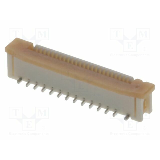 MOLEX Connector: FFC/FPC; gold-plated; SMT; 500mA