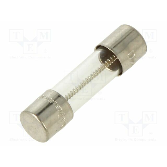 EATON/Bussmann Fuse: fuse; 5x20mm; cylindrical,glass