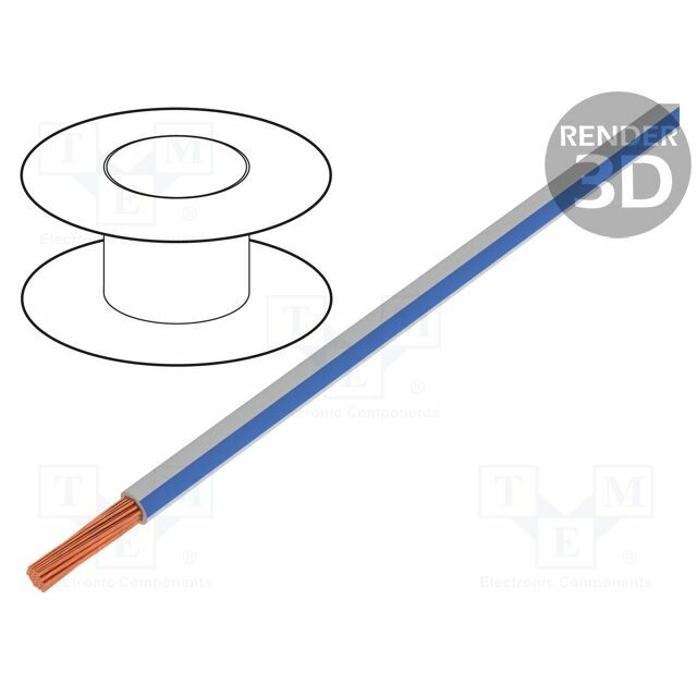 HELU Wire; H07V2-K; stranded; Cu; 4mm2