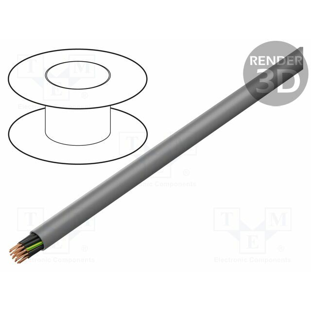 TECHNOKABEL Wire; YSLY-JZ; JZ; 5G2.5mm2