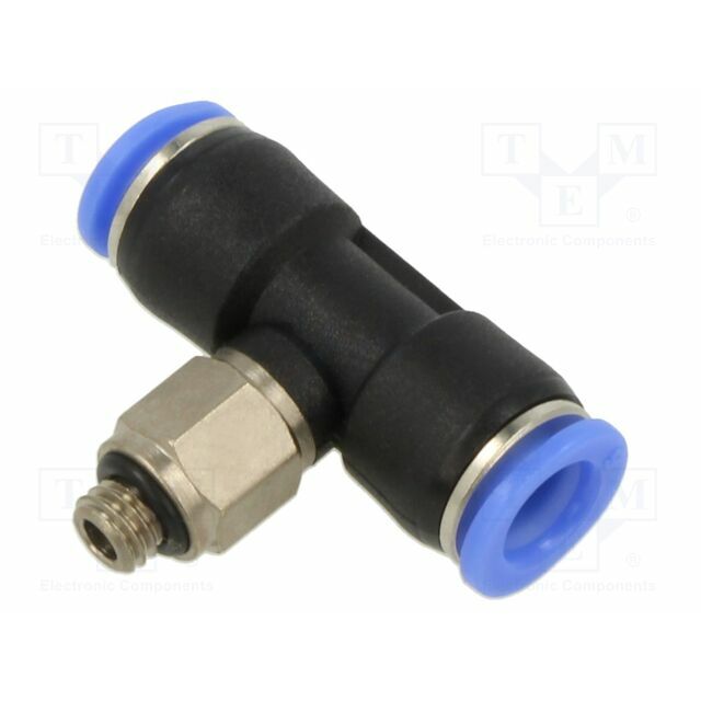 PNEUMAT Push-in fitting; T-tap splitter; -0
