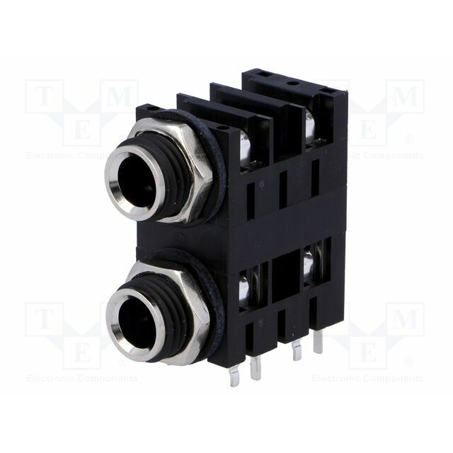 AMPHENOL Connector: Jack 6,3mm; socket