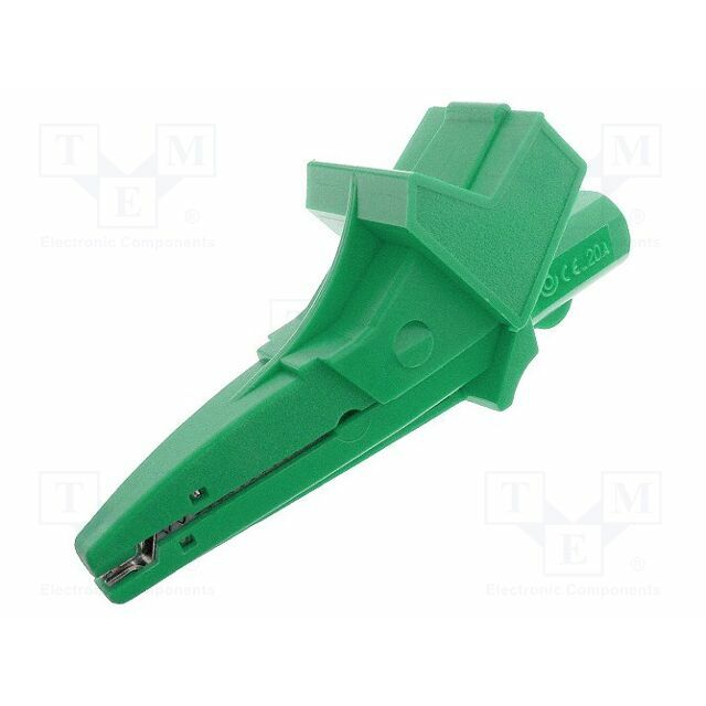ELECTRO-PJP Crocodile clip; 20A; 1kVDC; green