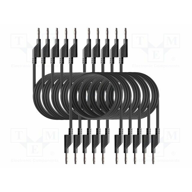 PEAKTECH Test lead: single; banana plug