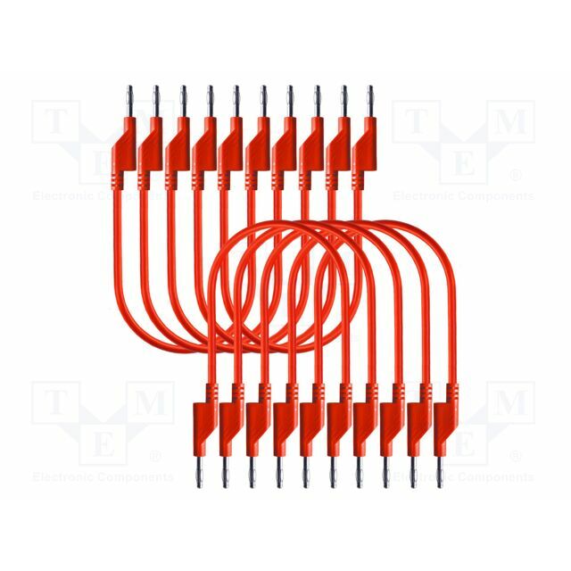 PEAKTECH Test lead: single; banana plug