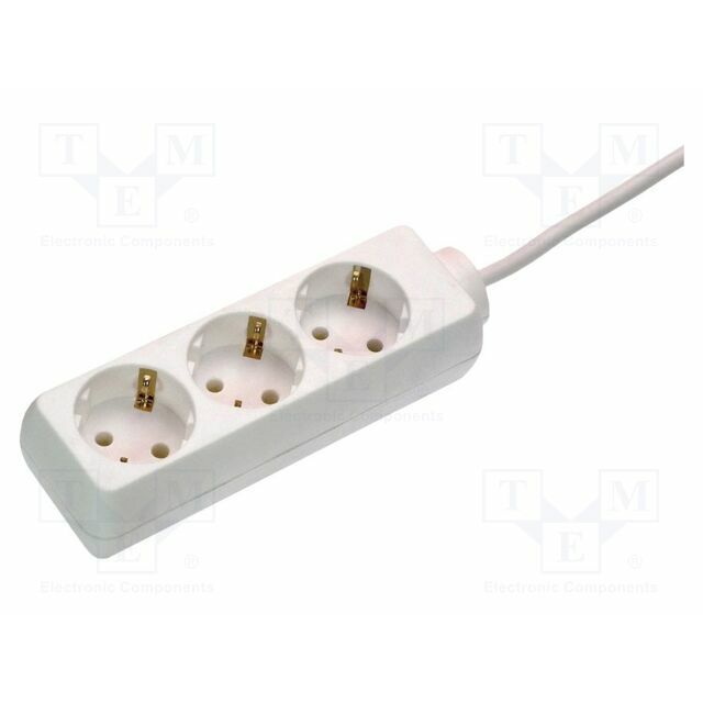 AS-Schwabe Extension lead; H05VV-F; 3G1.5mm2