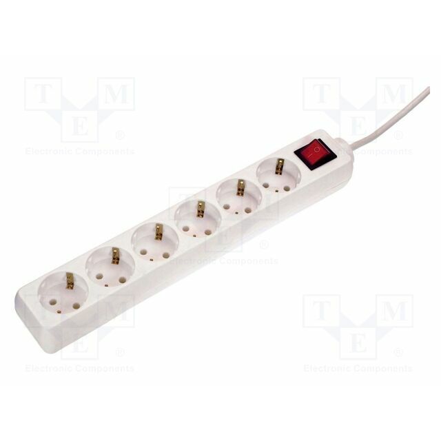 AS-Schwabe Extension lead; H05VV-F; 3G1.5mm2