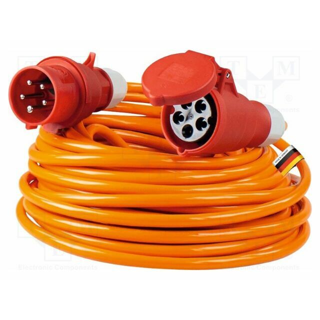 AS-Schwabe Extension lead; H07BQ-F; 5G2.5mm2