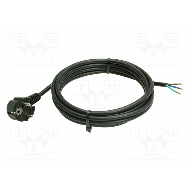 AS-Schwabe Cable; H05VV-F; 3G1mm2; CEE 7/7
