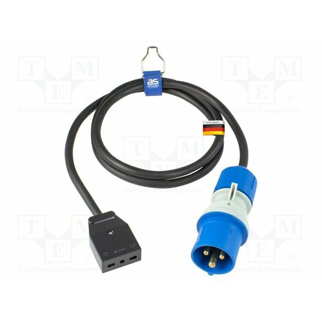 AS-Schwabe Extension lead; H05RR-F; 3G1.5mm2