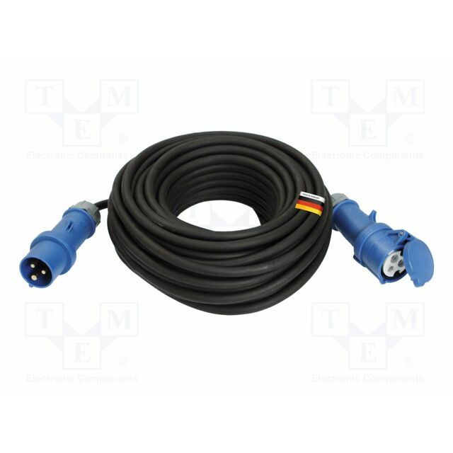AS-Schwabe Extension lead; H07RN-F; 3G6mm2; 5m
