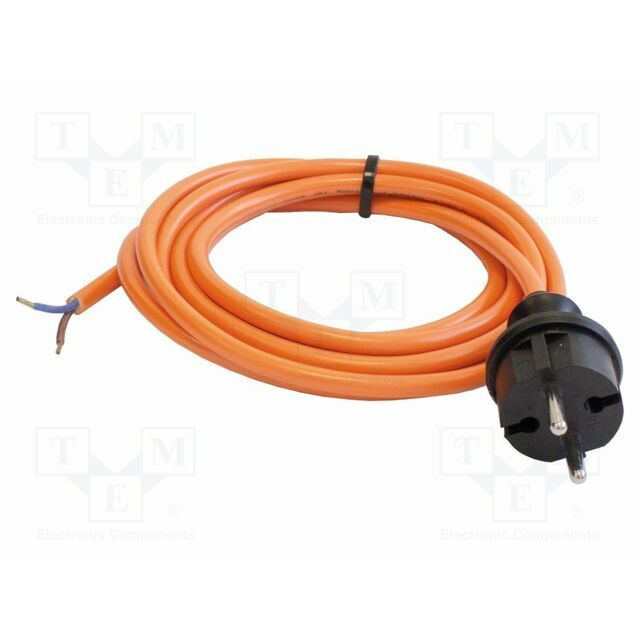 AS-Schwabe Cable; H05BQ-F; 2x1mm2; CEE 7/17
