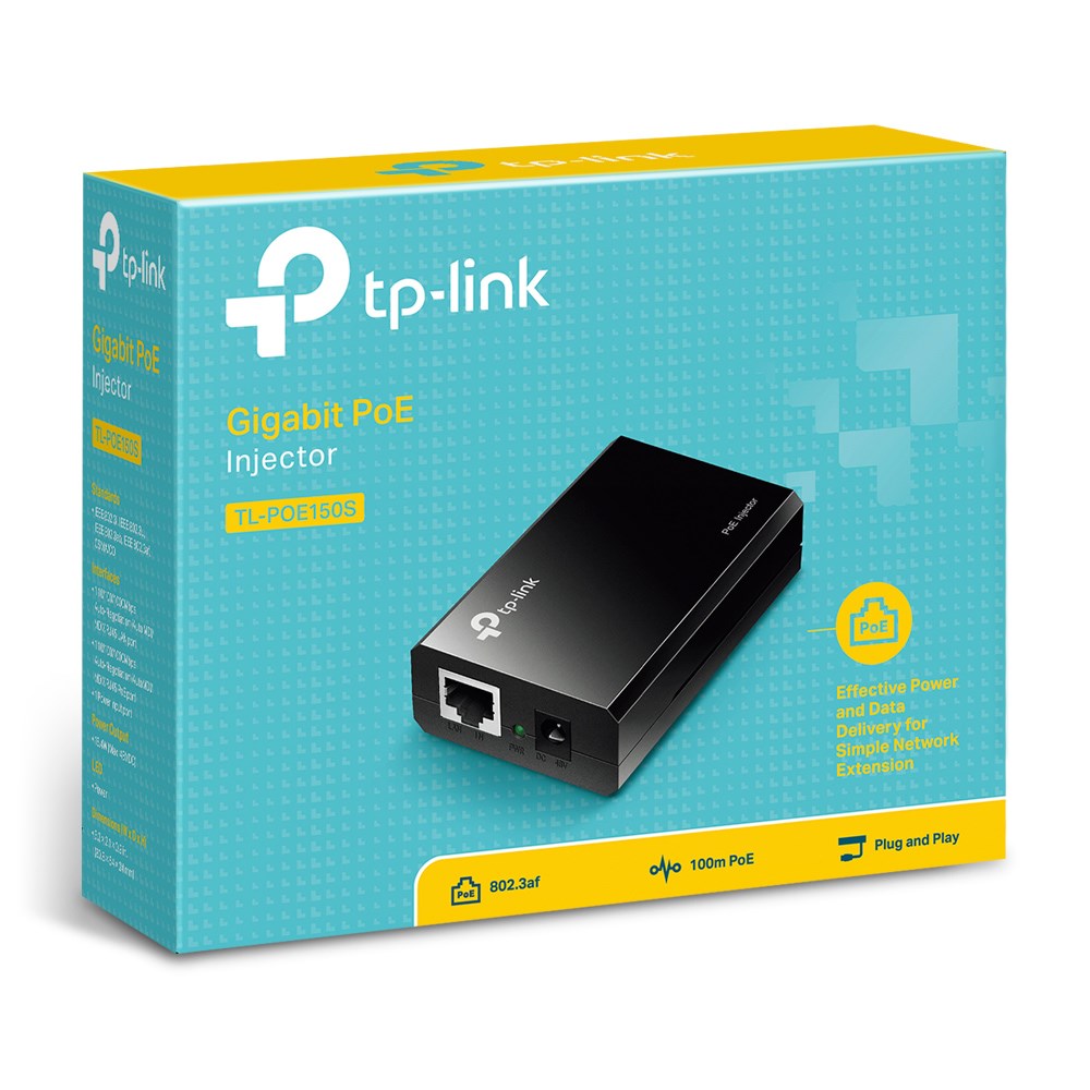 TP-Link IEEE 802.3af PoE Injector