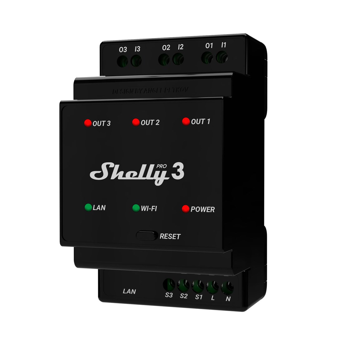 DIN Rail Smart Switch Shelly Pro
