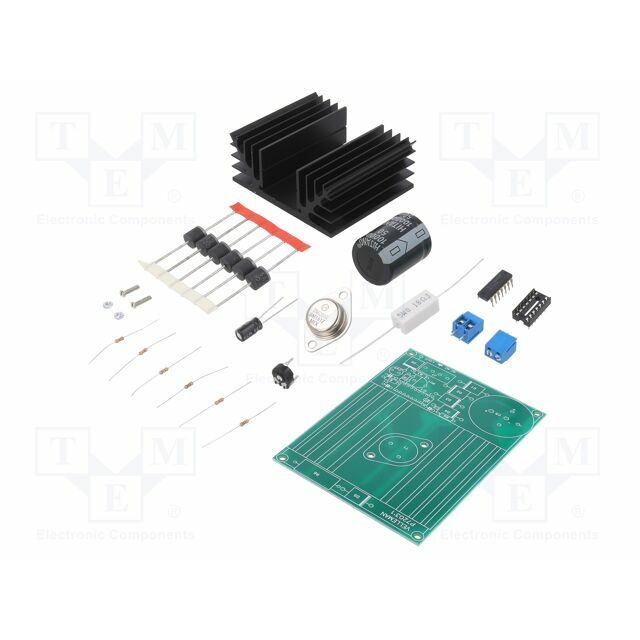VELLEMAN Adjustable power supply; 3÷30V; 9÷30VAC