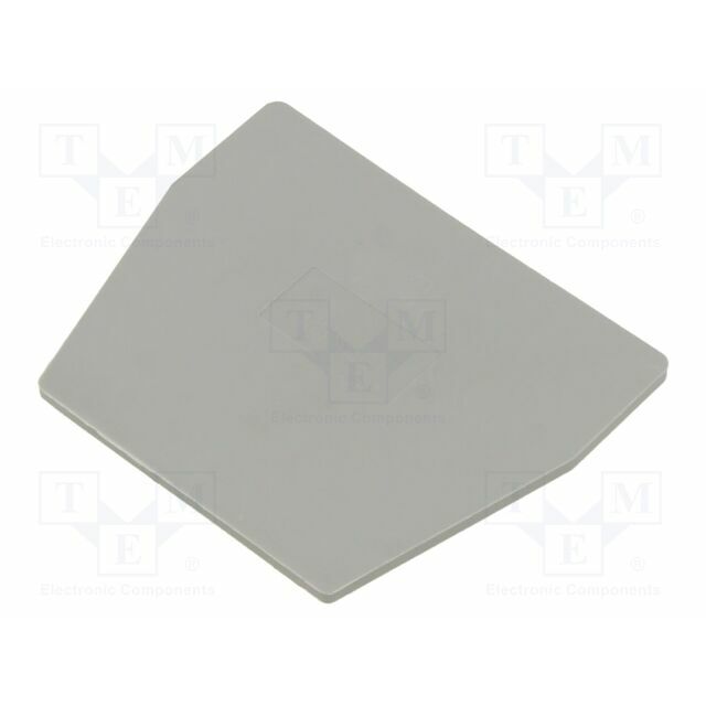 PHOENIX CONTACT End piece; URTK; grey