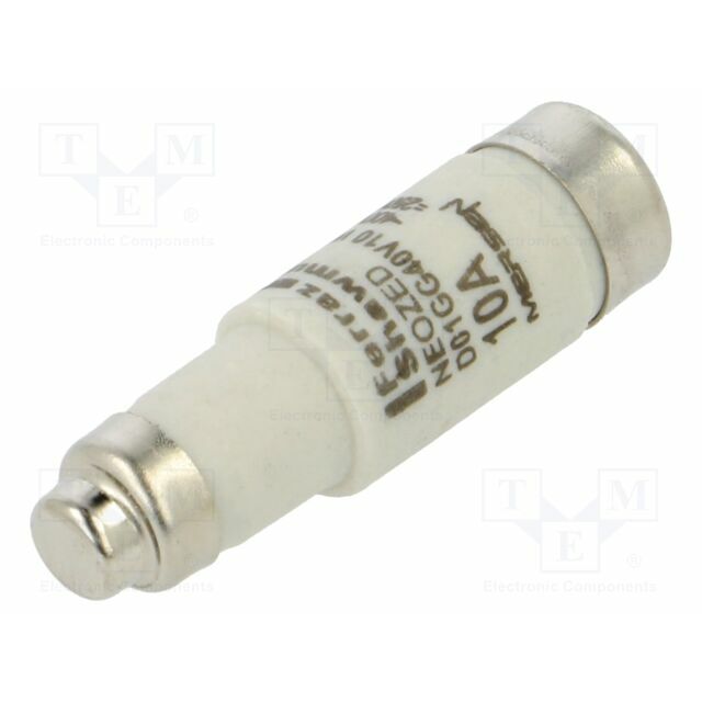 MERSEN Fuse: fuse; D01; industrial; 10A