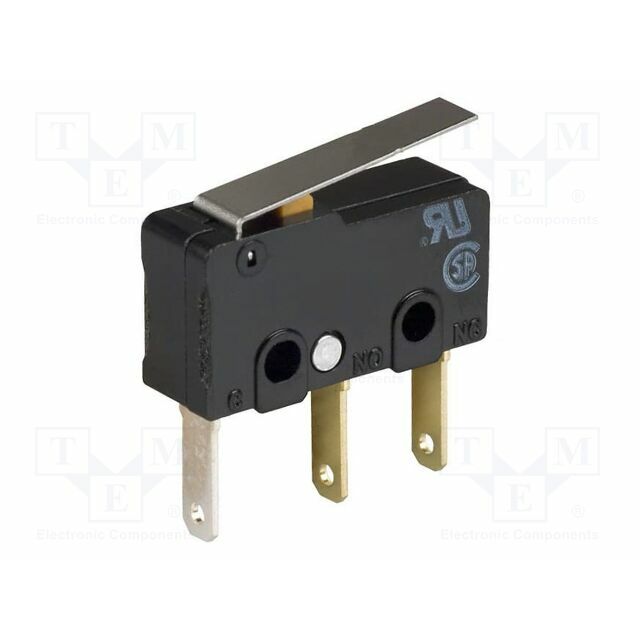 OMRON Microswitch SNAP ACTION; SPDT; ON-(ON)