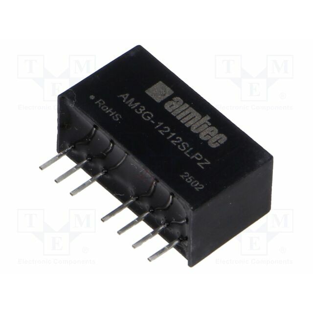 AIMTEC Converter: DC/DC; 3W; Uin: 9÷18VDC