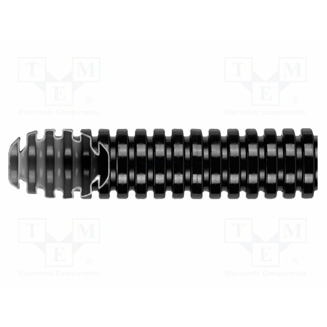 GEWISS Protective tube; PCW; black; flexible