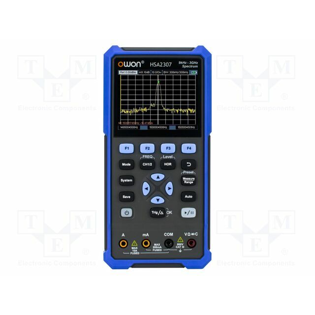 OWON Portable oscilloscope; 70MHz; 8bit; LCD