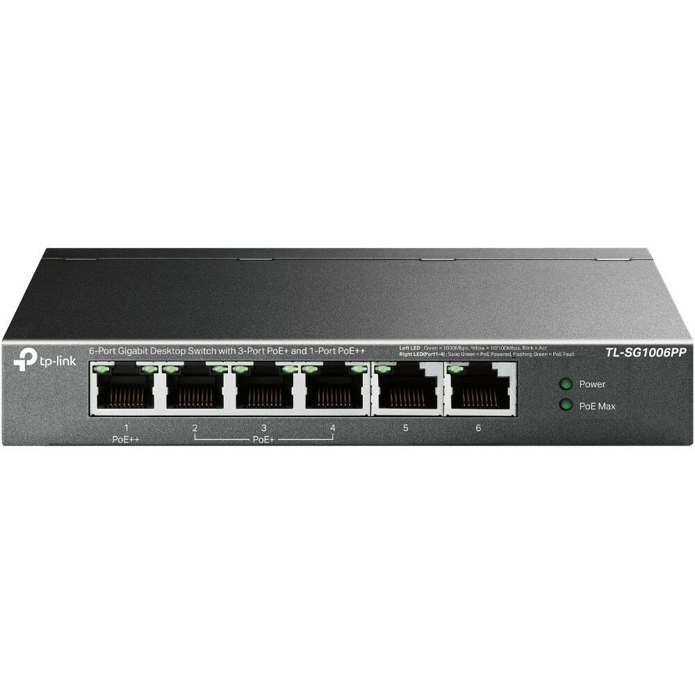 TP-Link 6-Portu Gigabit Darbvirsmas Slēdzis ar