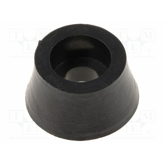 FIX&FASTEN Foot; black; polyetylene; A: 11mm