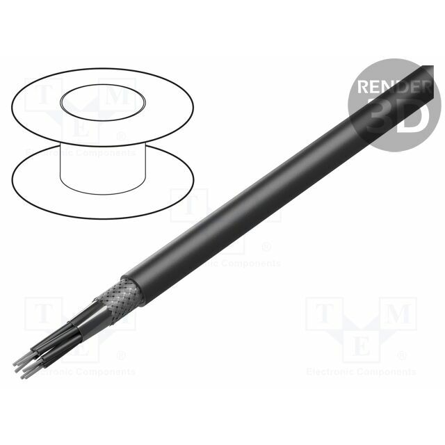 Wire; HELUTHERM® 145 MULTI; 6x0.5mm2