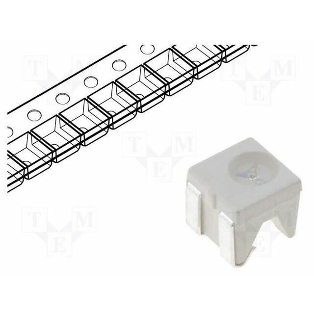 KINGBRIGHT ELECTRONIC LED; green; SMD; 400÷800mcd