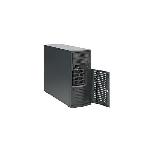 Supermicro SuperChassis 733TQ-668B Midi Tower Black