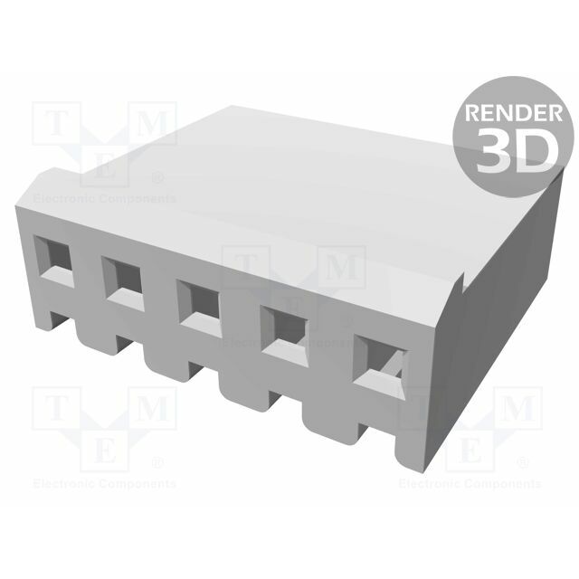 TE CONNECTIVITY Connector: wire-board; plug; female