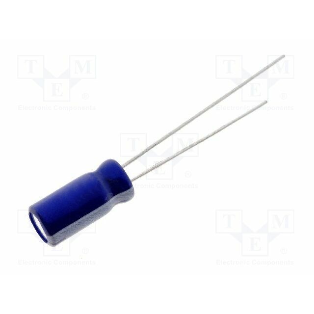 SAMWHA Capacitor: electrolytic; THT; 1uF; 63VDC