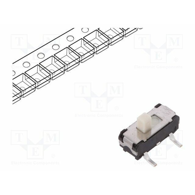 C&K Switch: slide; Pos: 2; SPDT