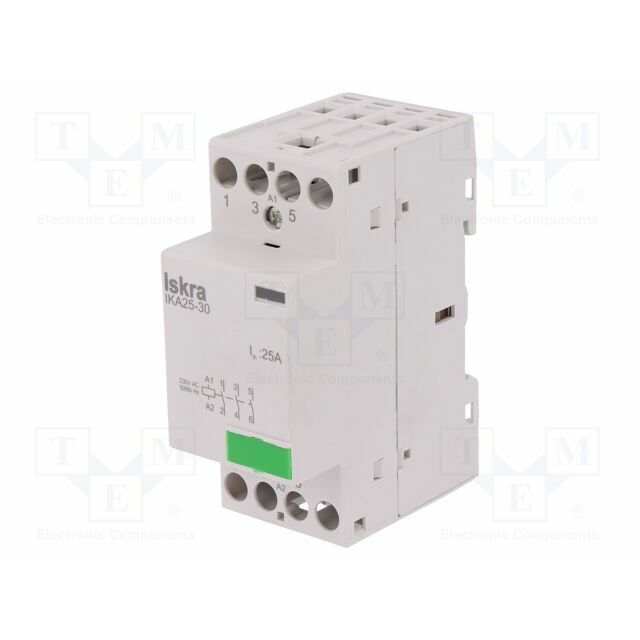 ISKRA Contactor: 3-pole installation; 25A; 230VAC