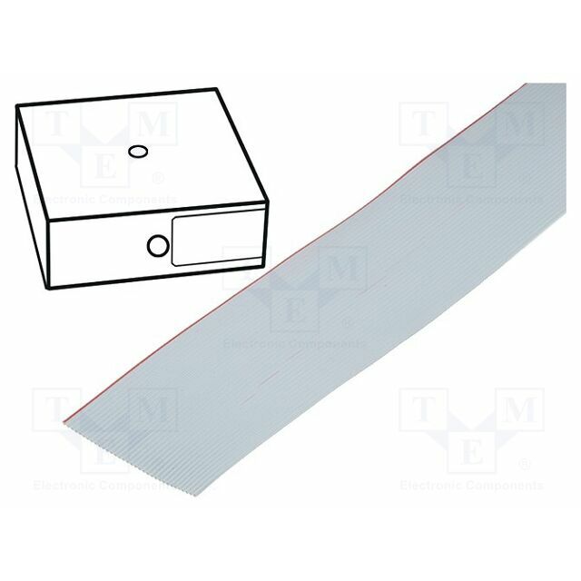 3M Wire: ribbon; 1.27mm; stranded