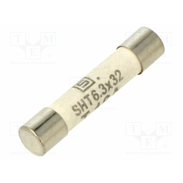 SCHURTER Fuse: fuse; ceramic,cylindrical; 16A