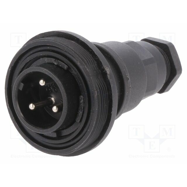 BULGIN Connector: circular; plug; male; PIN:
