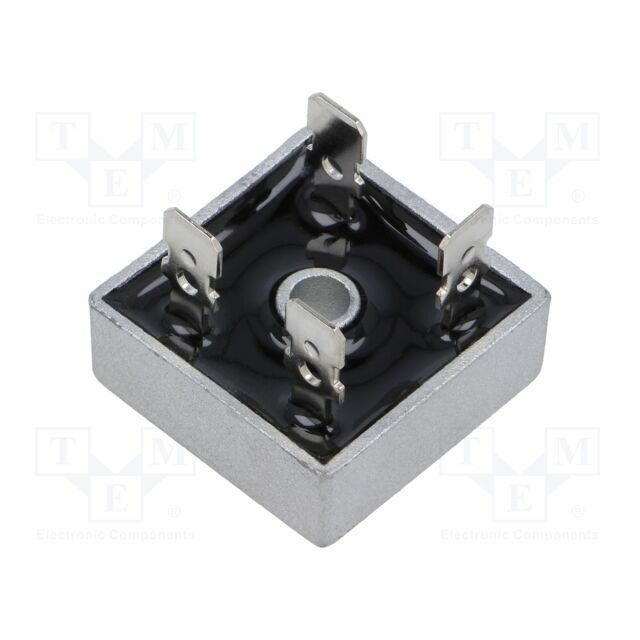 DC COMPONENTS Bridge rectifier: single-phase; Urmax: