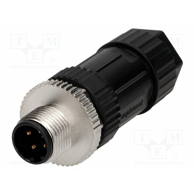 AMPHENOL LTW Connector: M12; plug; PIN: