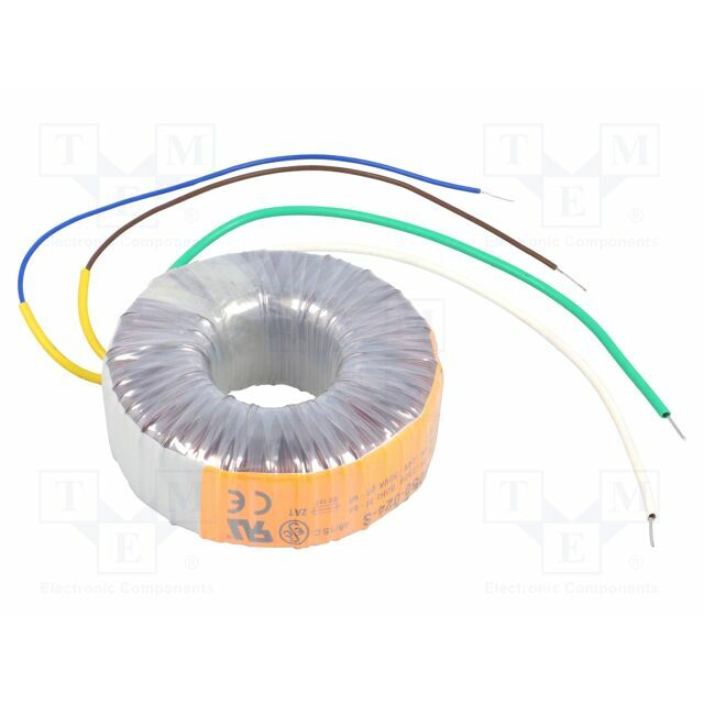 TALEMA Transformer: toroidal; 50VA; 230VAC; 24V