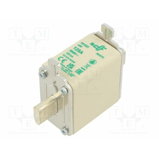 DF ELECTRIC Fuse: fuse; NH00; ceramic