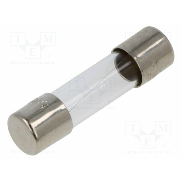 EATON/Bussmann Fuse: fuse; 5x20mm; cylindrical,glass