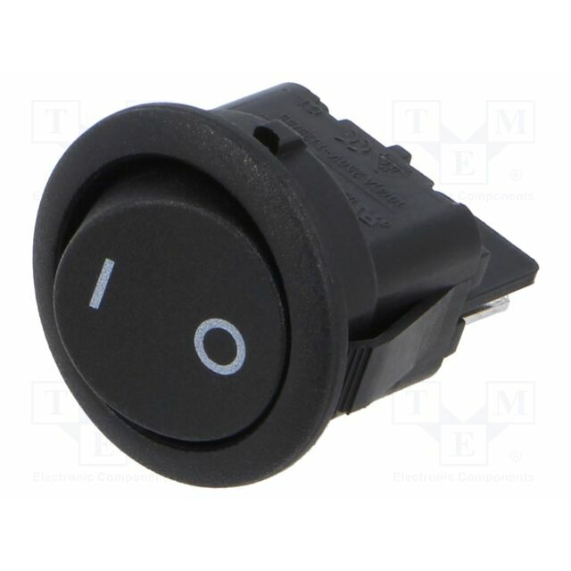 ZF ROCKER; SPST-NO; Pos: 2; OFF-ON