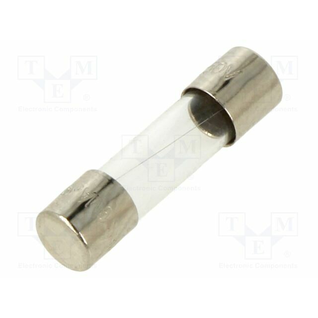 EATON/Bussmann Fuse: fuse; 5x20mm; cylindrical,glass